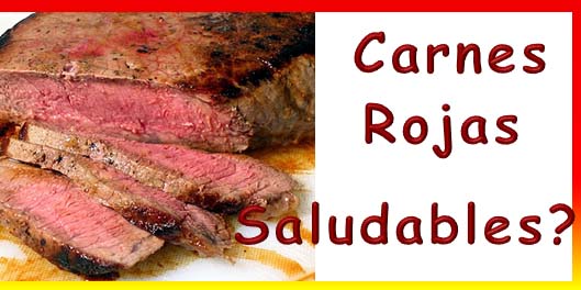 CARNES ROJAS SALUDABLES?